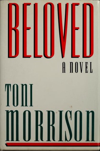 Book cover of Beloved by Toni Morrison.